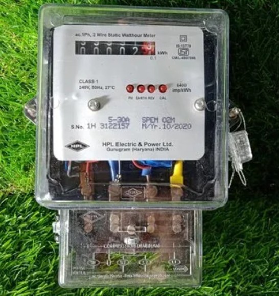 HPL Energy Meter Single Phase Analog